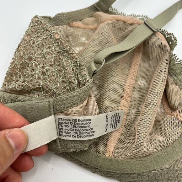 Reveal Lingerie The Perfect Bra Sage Size 34 DD NWT Underwire Support Comfort - Picture 4 of 6